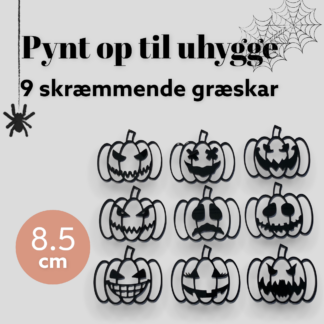 Græskar 8.5cm