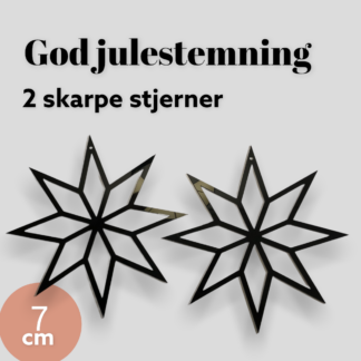 Julestjerne 7cm
